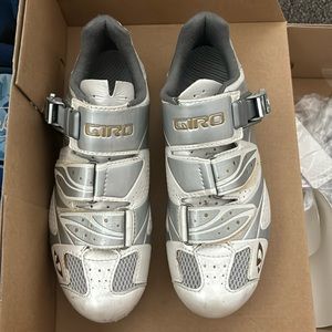 Giro Espada Cycling Shoes with Shimano SPD SL Pedal Sz 37 EU/ 5.75 US